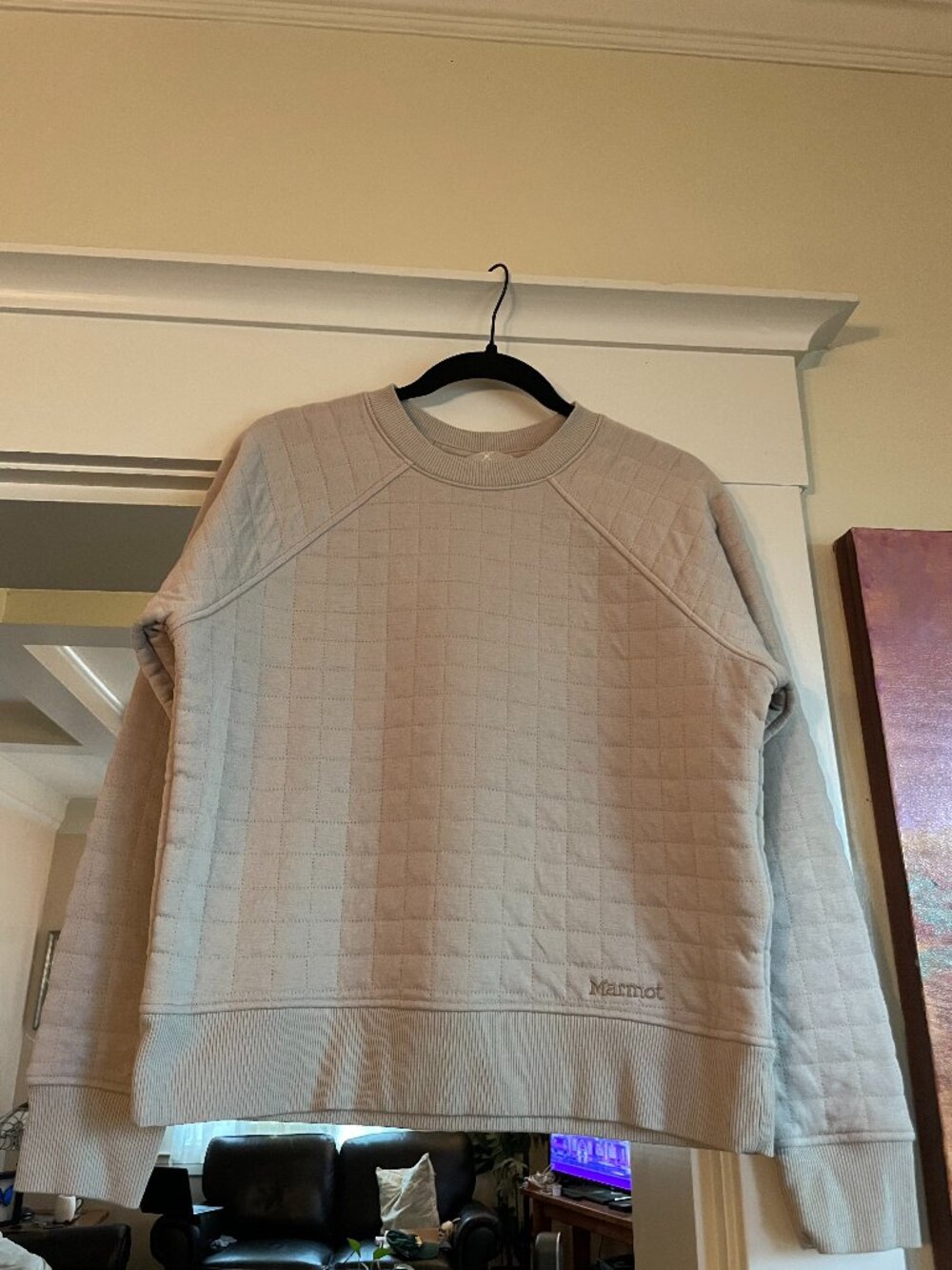 Marmot Roice Quilted Crewneck Pullover - M